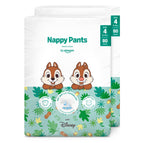 by Amazon Disney Nappy Pants, Size 5 (12-17 kg), 140 Count (2 Packs of 70), White, Monthly Pack (Previously a Mama Bear brand, same product) - Damaged Box
