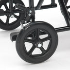 Drive Devilbiss Silver Sport Wheelchair Folding Travel Chair Transit Wheel Chair Mobility Aid Transport - Very Good