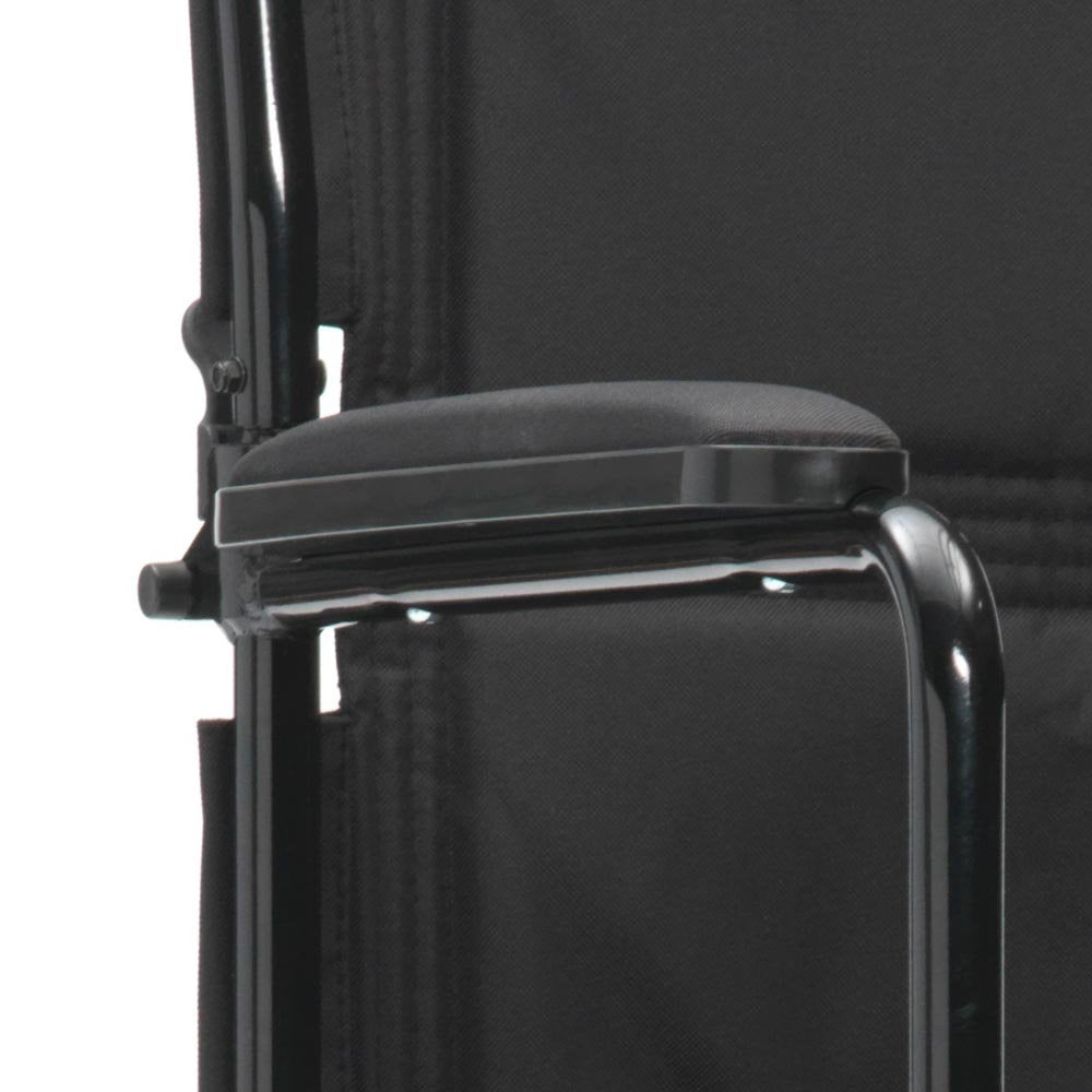 Drive Devilbiss Silver Sport Wheelchair Folding Travel Chair Transit Wheel Chair Mobility Aid Transport - Very Good