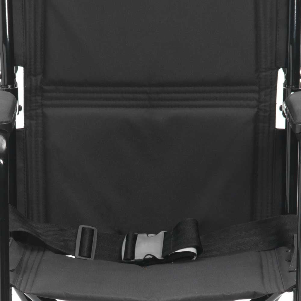 Drive Devilbiss Silver Sport Wheelchair Folding Travel Chair Transit Wheel Chair Mobility Aid Transport - Very Good