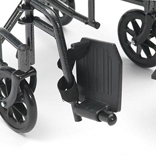 Drive Devilbiss Silver Sport Wheelchair Folding Travel Chair Transit Wheel Chair Mobility Aid Transport - Very Good