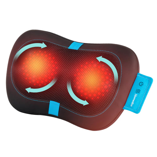 Beurer MG135 Shiatsu Massage Cushion | Optional Heat and Light Functions | 4 Rotating Massage Heads | Automatic Switch-Off | Machine Washable Cover | Versatile use for Back, Neck, Shoulders and Legs - Damaged Box