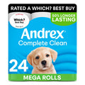 Andrex 3-Ply Toilet Roll 24 Mega Rolls FSC Certified Soft Tissue