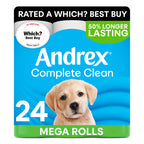 Andrex 3-Ply Toilet Roll 24 Mega Rolls FSC Certified Soft Tissue