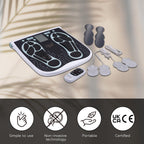 Sensio Spa EMS Foot & Body Massager with Vibration & Remote Control & 4 Pads - 99 Levels | Mains or Battery Powered | Electric Muscle Stimulator Popular Alternative to TENS Machines & Vibration Plates - Damaged Box