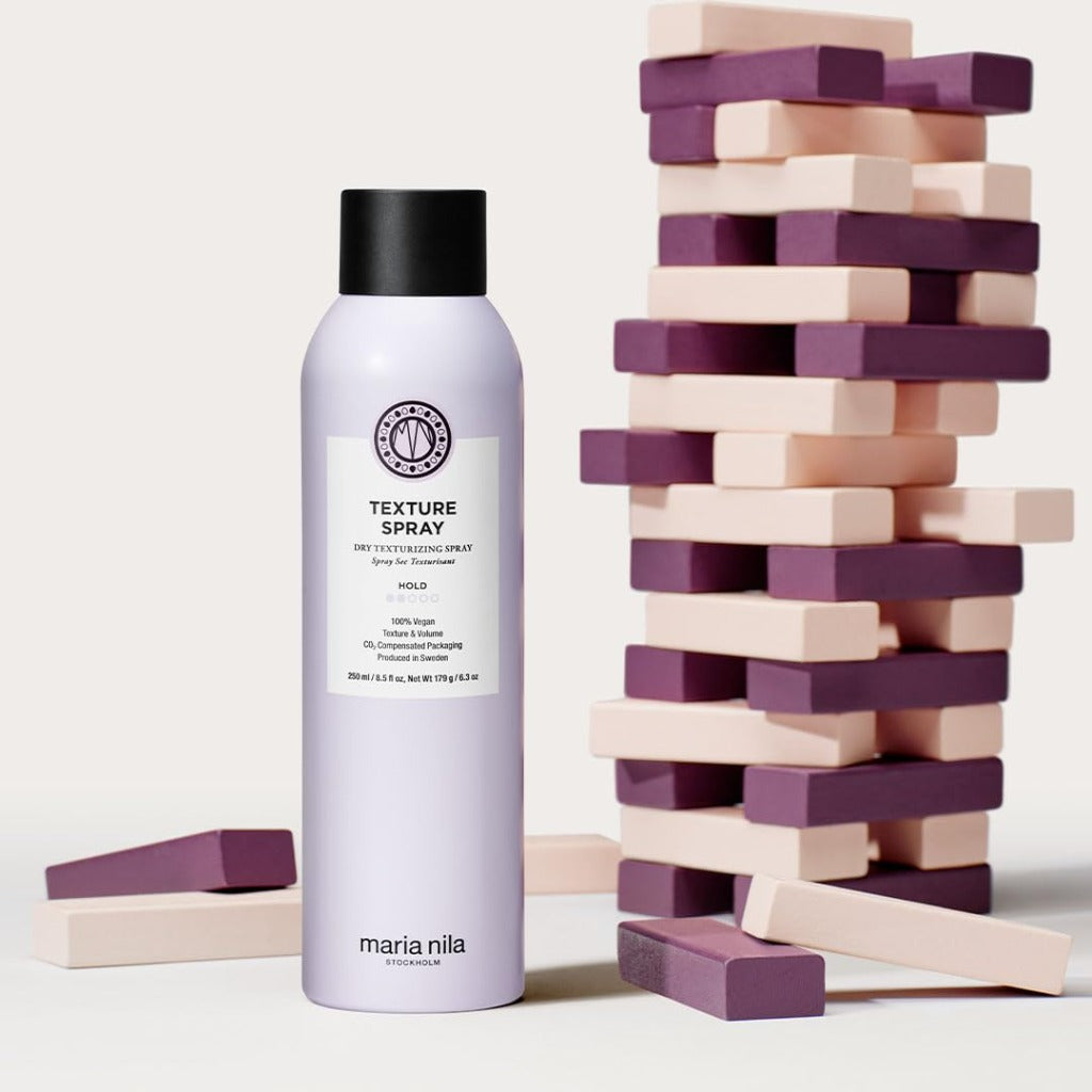 Maria Nila Style & Finish Texture Spray - Hold 2/5 - Moisturising Volume Hairspray - Vegan - 250ml - Damaged Box
