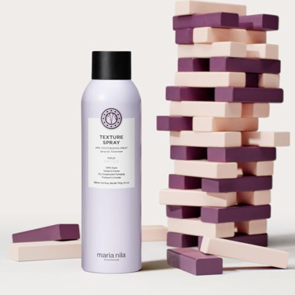 Maria Nila Style & Finish Texture Spray - Hold 2/5 - Moisturising Volume Hairspray - Vegan - 250ml - Damaged Box