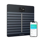 WITHINGS Body Scan - Smart Scale with Segmental Body Composition Analysis BIA, Weighing Scales Body Weight & Vascular Age, Visceral Fat, Heart Rate, iOS/Android, Beige