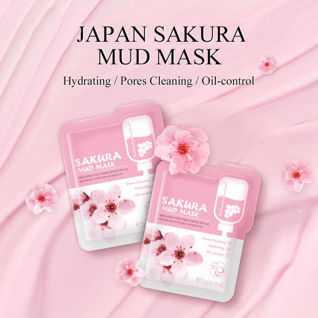 Skin Care For Teenage Girls,Cherry Blossom Skincare Sets Teen Skincare Set,Pamper Sets For Women Gifts,Skin Care Sets & Kits Face Serum,Face Cream,Sleep Mask (One Size, Sakura-Moisturizing Kit)