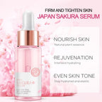 Skin Care For Teenage Girls,Cherry Blossom Skincare Sets Teen Skincare Set,Pamper Sets For Women Gifts,Skin Care Sets & Kits Face Serum,Face Cream,Sleep Mask (One Size, Sakura-Moisturizing Kit)