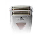 Andis ProFoil Lithium Titanium Foil Shaver - Cord/Cordless, Dual Voltage, Waterproof - Grey