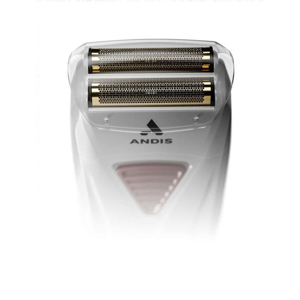 Andis ProFoil Lithium Titanium Foil Shaver - Cord/Cordless, Dual Voltage, Waterproof - Grey