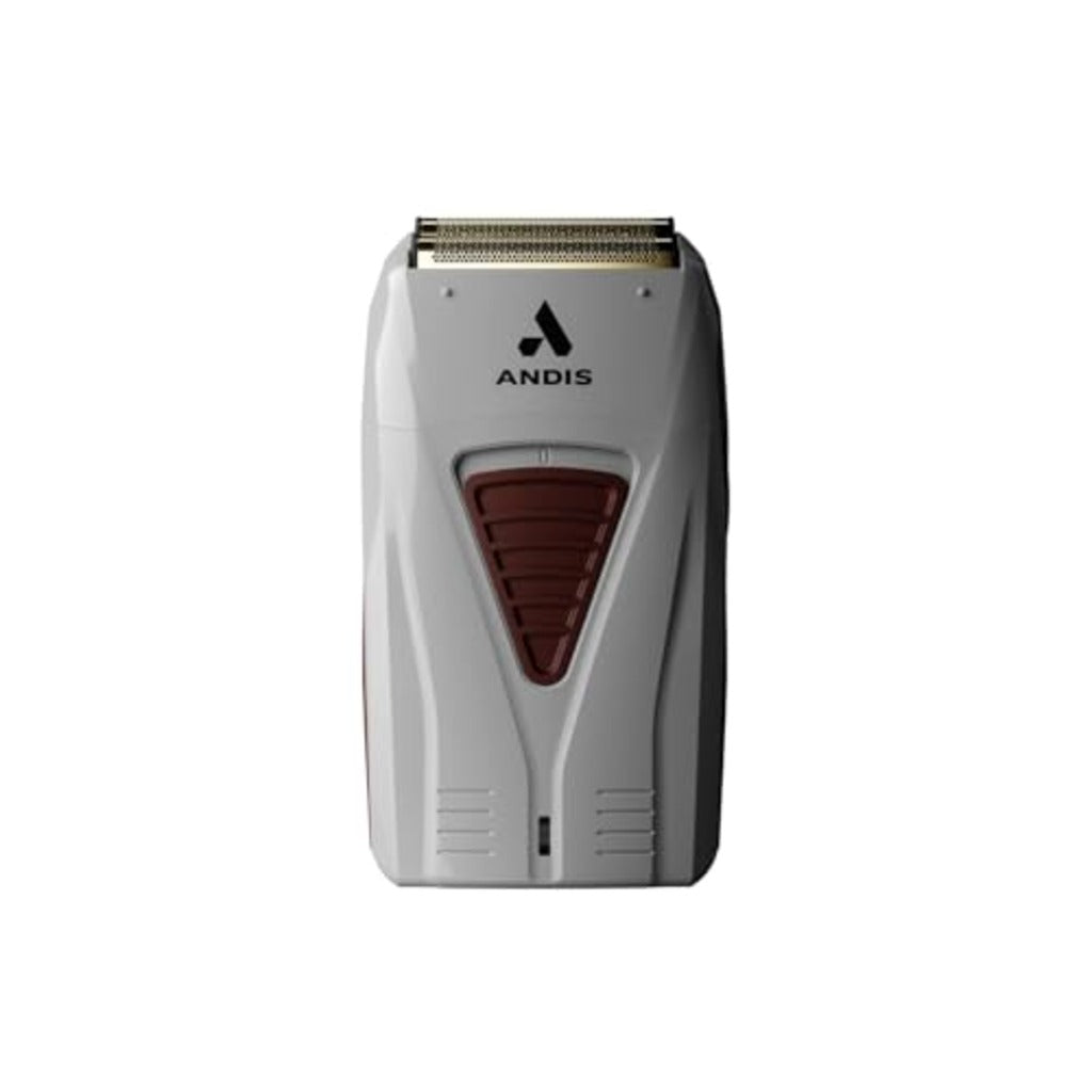 Andis ProFoil Lithium Titanium Foil Shaver - Cord/Cordless, Dual Voltage, Waterproof - Grey
