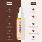 SOLSKIN Tanning Drops for Face & Body Custom Glow with Hyaluronic Acid & Papaya, Mix into Skin Care or Moisturiser for Gradual Fake Tan, Dermatologist-Tested for Sensitive Skin, Vegan, 25ml - Damaged Box