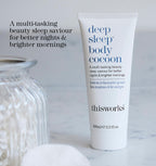 This Works Deep Sleep Body Cocoon, 100 ml - Body Lotion with Soothing Shea Butter to Support Dry Skin - Nourishing Body Moisturiser Infused with Lavender and Camomile Essential Oils for Restful Sleep - Damaged Box