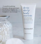 This Works Deep Sleep Body Cocoon, 100 ml - Body Lotion with Soothing Shea Butter to Support Dry Skin - Nourishing Body Moisturiser Infused with Lavender and Camomile Essential Oils for Restful Sleep - Damaged Box