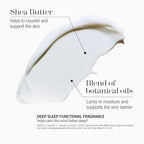 This Works Deep Sleep Body Cocoon, 100 ml - Body Lotion with Soothing Shea Butter to Support Dry Skin - Nourishing Body Moisturiser Infused with Lavender and Camomile Essential Oils for Restful Sleep - Damaged Box