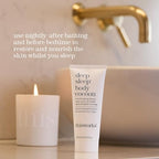 This Works Deep Sleep Body Cocoon, 100 ml - Body Lotion with Soothing Shea Butter to Support Dry Skin - Nourishing Body Moisturiser Infused with Lavender and Camomile Essential Oils for Restful Sleep - Damaged Box