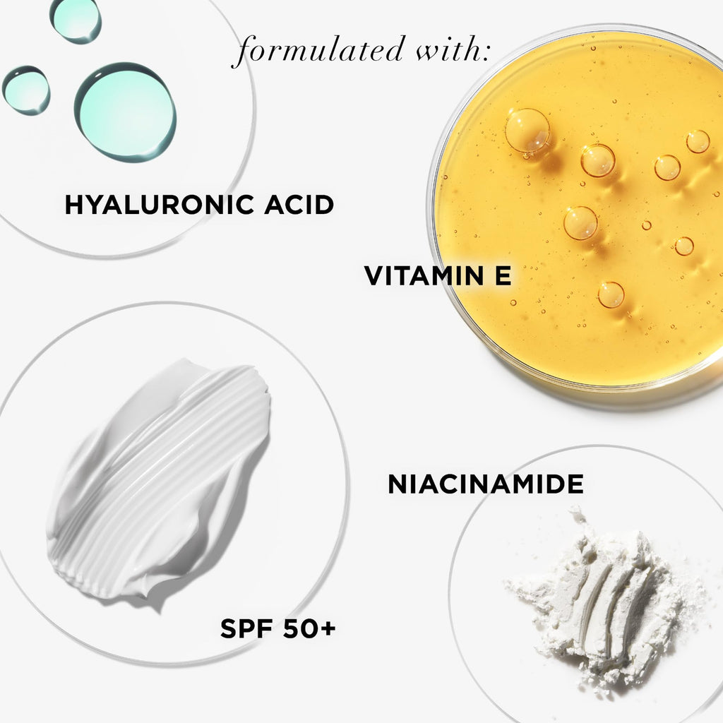 iT Cosmetics CC+ Cream SPF 50+ Full-Coverage CC Cream Foundation with Hyaluronic Acid, Niacinamide & Vitamin E for a Radiant Finish, CC Cream, Your Skin But Better, (Full Size or Travel Size) - New