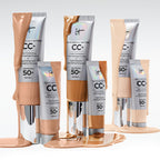 iT Cosmetics CC+ Cream SPF 50+ Full-Coverage CC Cream Foundation with Hyaluronic Acid, Niacinamide & Vitamin E for a Radiant Finish, CC Cream, Your Skin But Better, (Full Size or Travel Size) - New