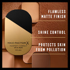 Max Factor Facefinity Compact Foundation - 001 Porcelain - 10g - SPF 15 Pressed Powder - New