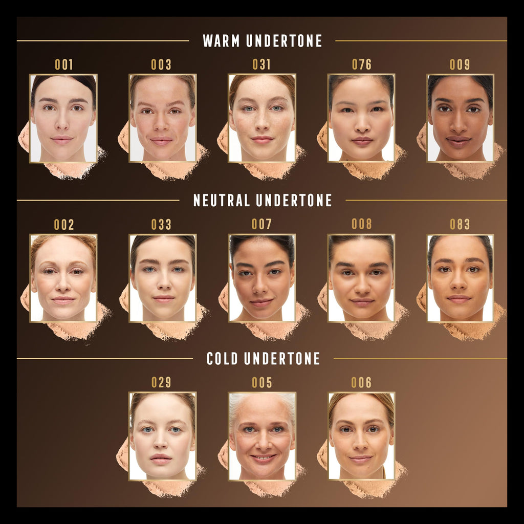 Max Factor Facefinity Compact Foundation - 001 Porcelain - 10g - SPF 15 Pressed Powder - New
