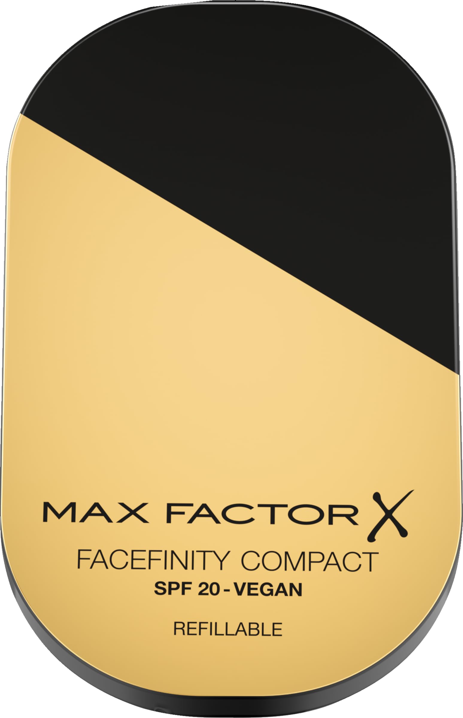 Max Factor Facefinity Compact Foundation - 001 Porcelain - 10g - SPF 15 Pressed Powder - New