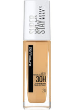 MAYBELLINE 893-32458 Superstay Activewear 30H Foundation 28-soft Beige 30 ml for adults, designed for polished makeup and nail looks, 30 ml - Damaged Box