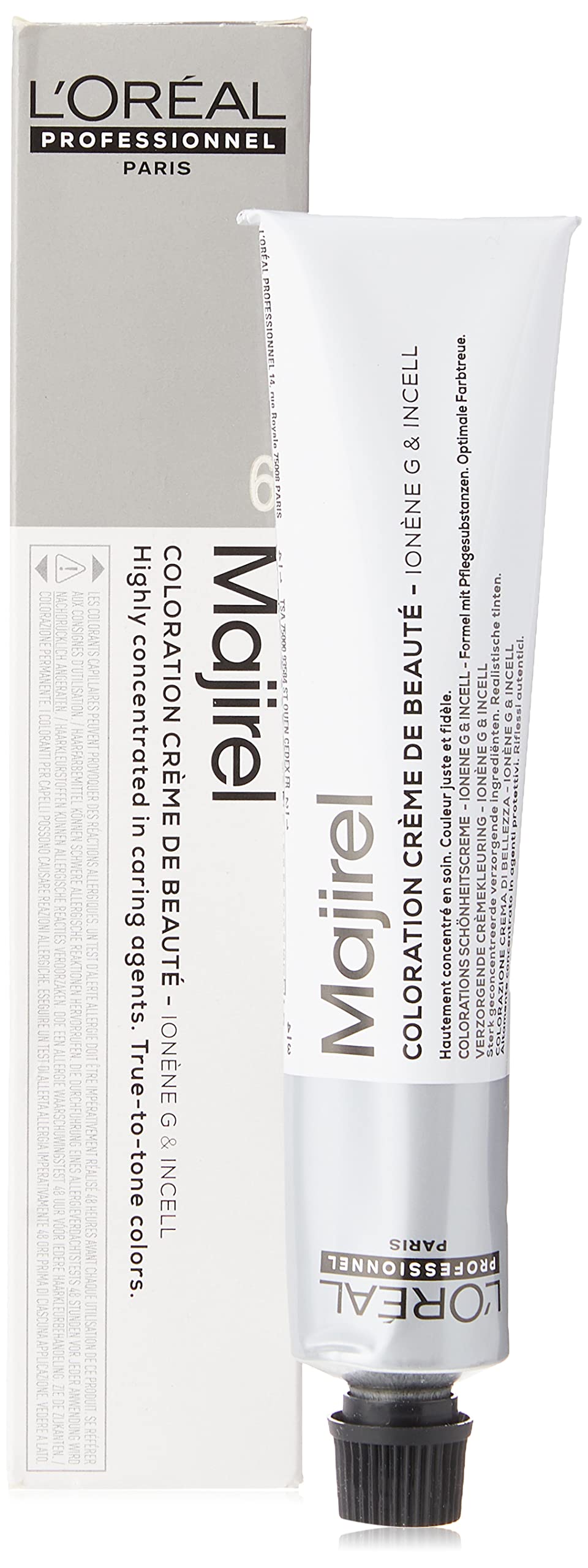 Loreal Majirel Permanent Hair Colour 50ml -8.0 - Damaged Box