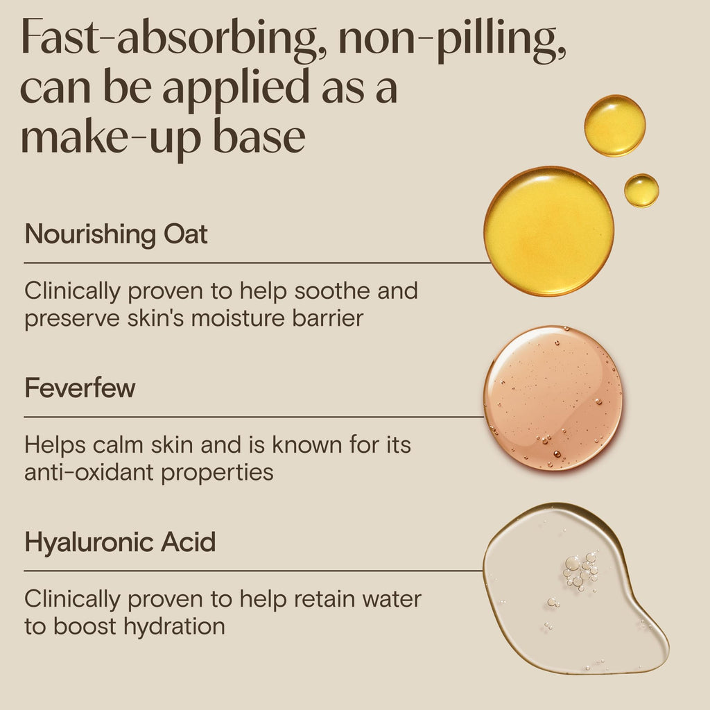 Aveeno Calm + Restore Moisturising Lotion SPF 50, 50ml - Daily Facial Moisturiser for Sensitive Skin - Damaged Box