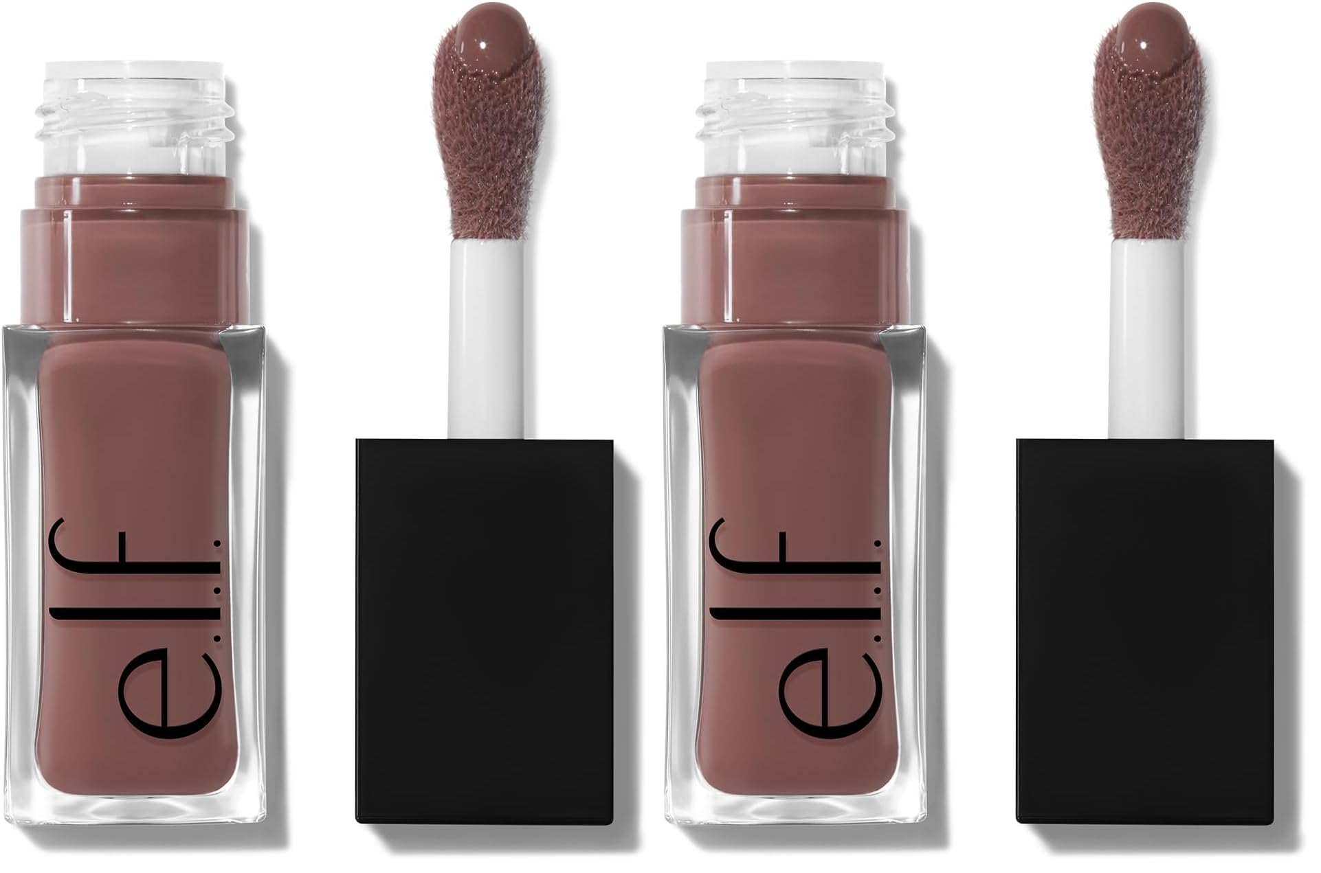 e.l.f. Glow Reviver Quad Goals Lip Oil Kit - 4 Shades (Pink Quartz, Rose Envy, Jam Session, Crystal Baller)- Hydrating Sheer Colour, Vegan & Cruelty-Free Lip Gloss Set