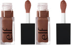 e.l.f. Glow Reviver Quad Goals Lip Oil Kit - 4 Shades (Pink Quartz, Rose Envy, Jam Session, Crystal Baller)- Hydrating Sheer Colour, Vegan & Cruelty-Free Lip Gloss Set