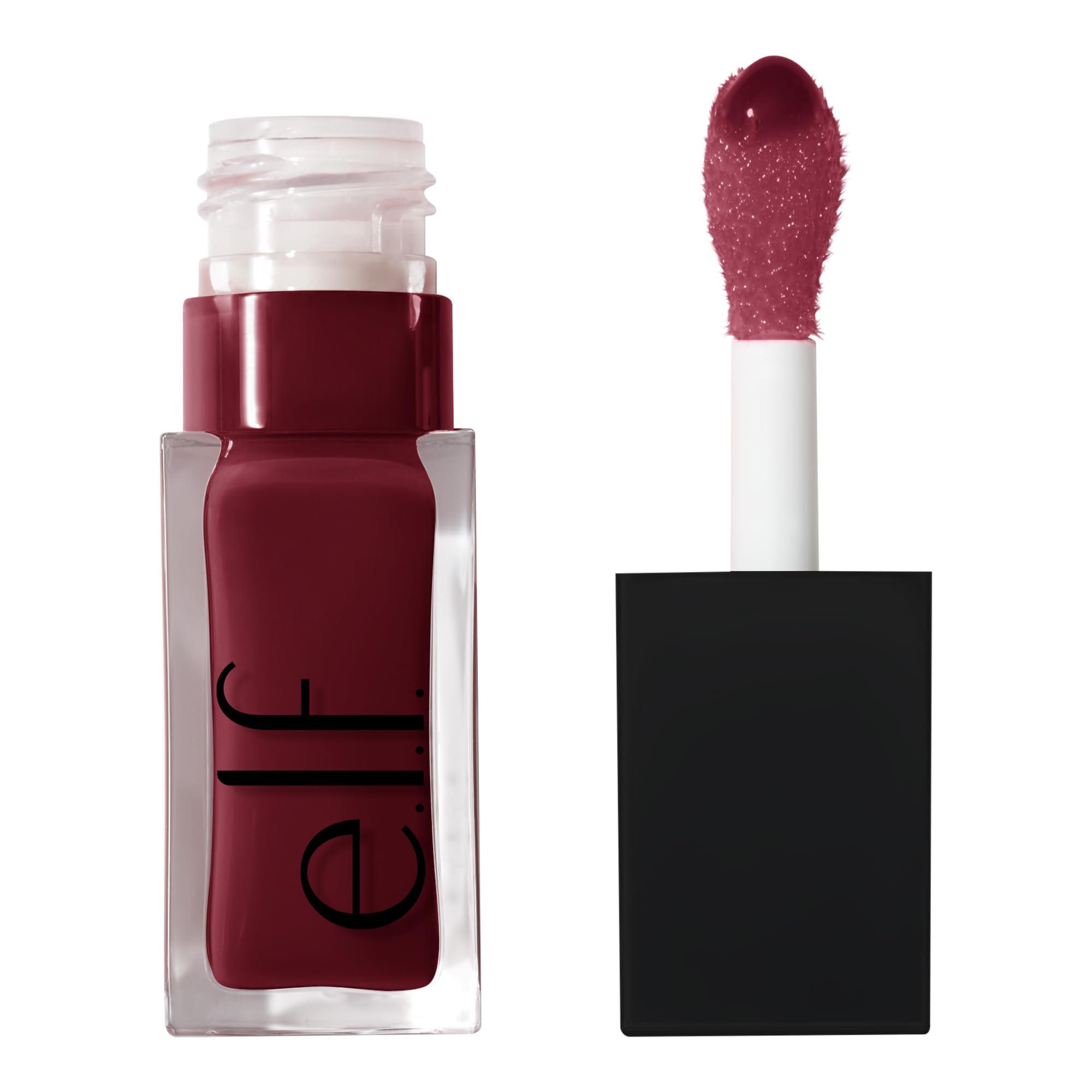 e.l.f. Glow Reviver Quad Goals Lip Oil Kit - 4 Shades (Pink Quartz, Rose Envy, Jam Session, Crystal Baller)- Hydrating Sheer Colour, Vegan & Cruelty-Free Lip Gloss Set