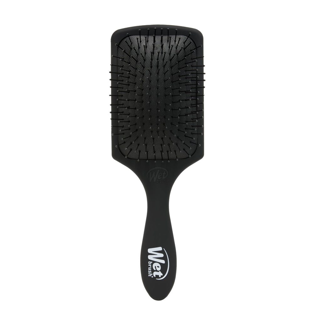 Wet Brush Paddle Detangle Brush, Black Frost, Ultra Soft IntelliFlex Detangle Brush with AquaVent Design, Distributes Hair Treatments Evenly, Slides Easily Through Tangles, Suitable for - Damaged Box