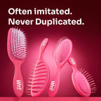 Wet Brush Paddle Detangle Brush, Black Frost, Ultra Soft IntelliFlex Detangle Brush with AquaVent Design, Distributes Hair Treatments Evenly, Slides Easily Through Tangles, Suitable for - Damaged Box