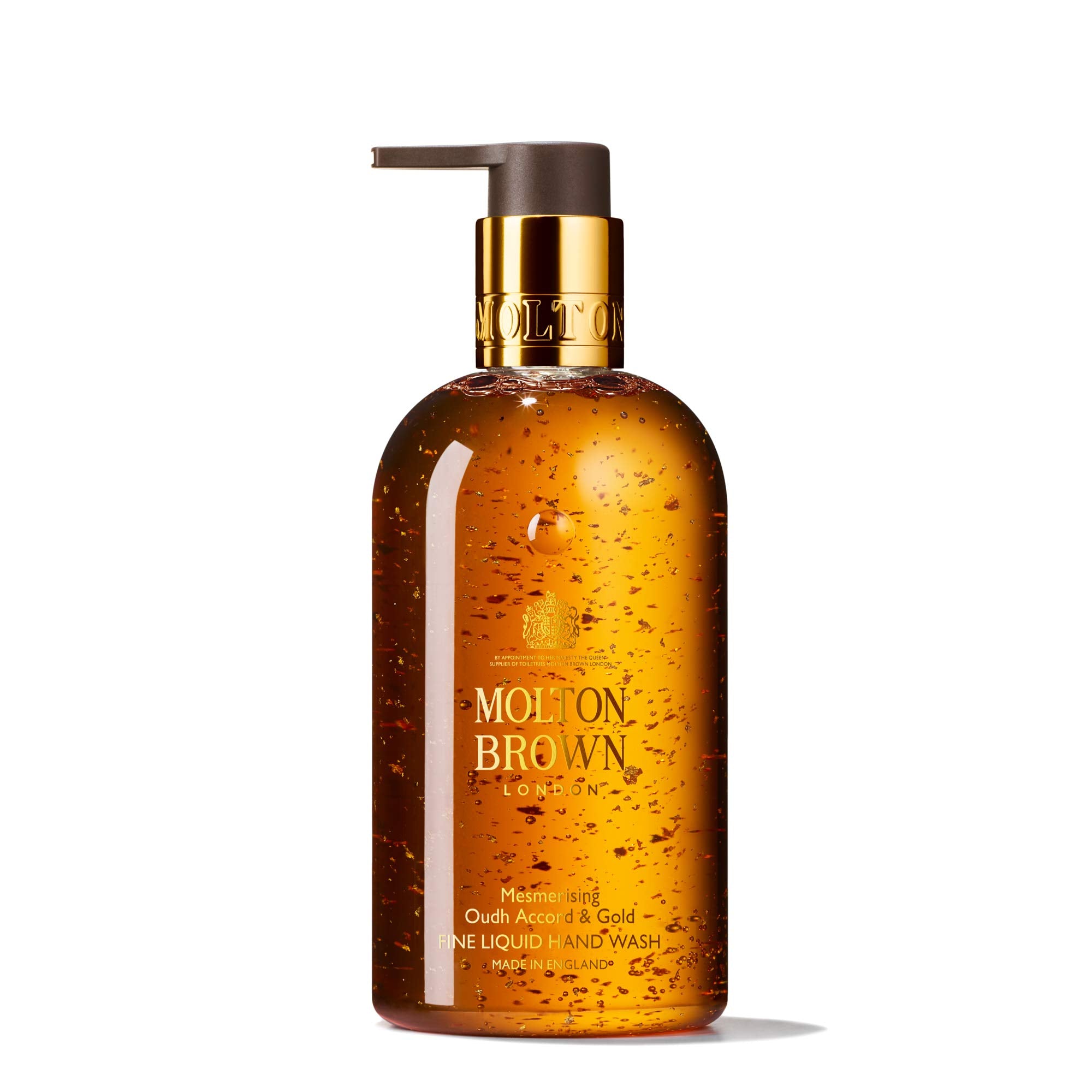 Molton Brown Mesmerising Oudh Accord & Gold Hand Wash 300ml Fine Liquid Soap - Damaged Box