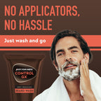 Just For Men Control GX Grey Reducing Beard Wash - All Shades - 118ml - Gradual Colour Shampoo - New