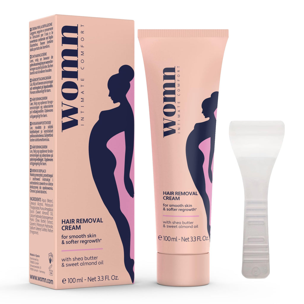 womn Intimate Comfort HAIR REMOVAL CREAM - depilatory cream for bikini zone & armpits, 100ml - New