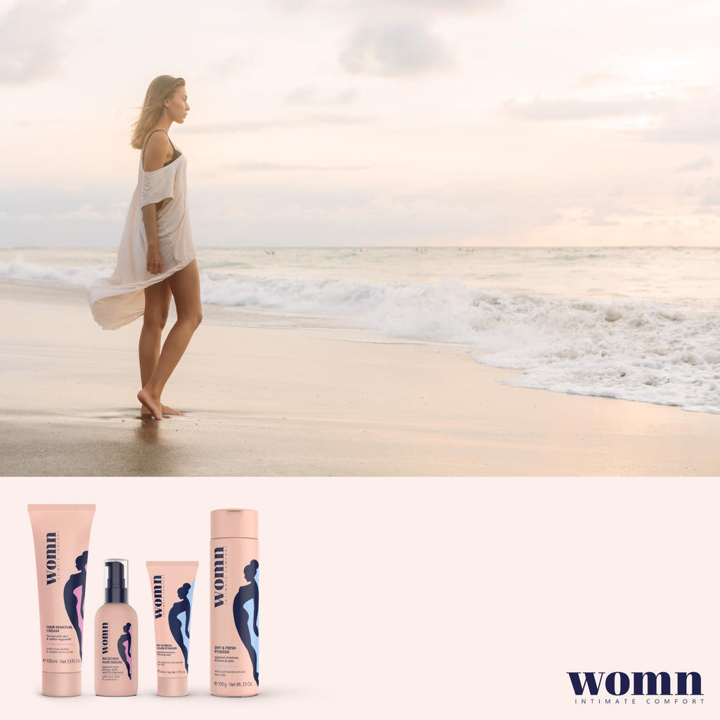 womn Intimate Comfort HAIR REMOVAL CREAM - depilatory cream for bikini zone & armpits, 100ml - New