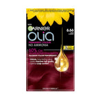 Garnier Olia 7.40 Intense Copper, oil-powered, no-ammonia. 100% grey coverage. Luminous, long-lasting, vibrant intense copper hair color with ultimate shine and softness. - Damaged Box