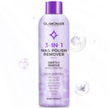 Glamonade Acetone Ultra-Powerful Nail Polish Remover: Professional Soak off Gel Nail Polish Remover Enriched with Natural Grape Seed Oil Acrylic Nail Glue Dip Powder for Home Salon 8 Fl Oz - New