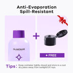 Glamonade Acetone Ultra-Powerful Nail Polish Remover: Professional Soak off Gel Nail Polish Remover Enriched with Natural Grape Seed Oil Acrylic Nail Glue Dip Powder for Home Salon 8 Fl Oz - New