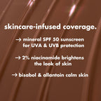 e.l.f. Halo Glow Skin Tint SPF 50, Tinted Moisturiser For Light, Buildable Coverage, Creates A Natural Glow, Vegan & Cruelty-Free, 4 Light Neutral - New