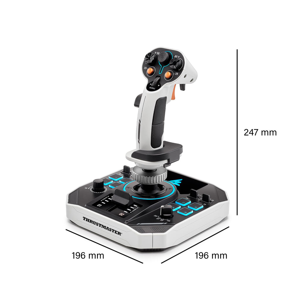 Thrustmaster Sol-R 2 HOSAS Space Sim Duo - Dual Flight Stick Set for PC - 88 Buttons, Magnetic Precision, Ambidextrous - Like New