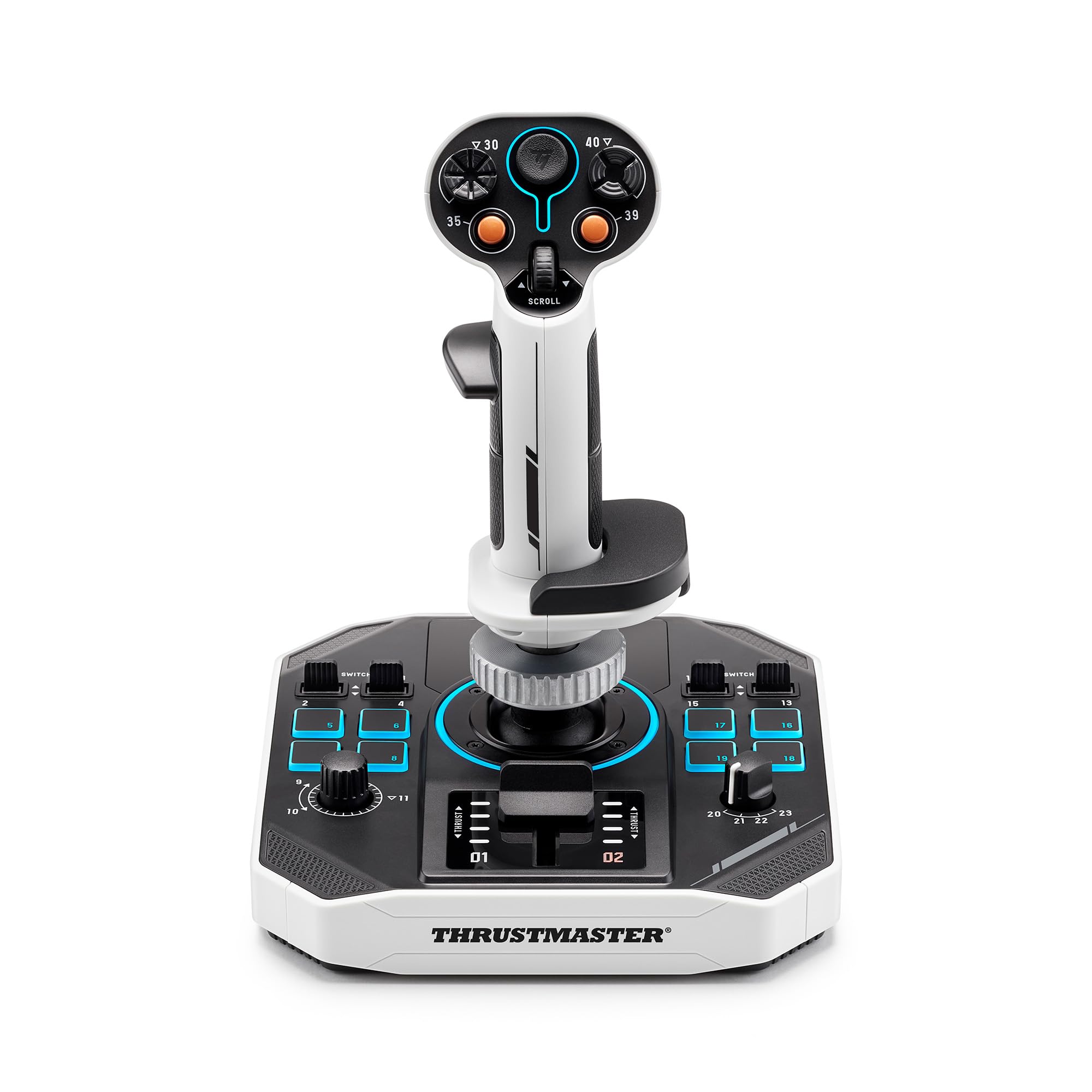 Thrustmaster Sol-R 2 HOSAS Space Sim Duo - Dual Flight Stick Set for PC - 88 Buttons, Magnetic Precision, Ambidextrous - Like New