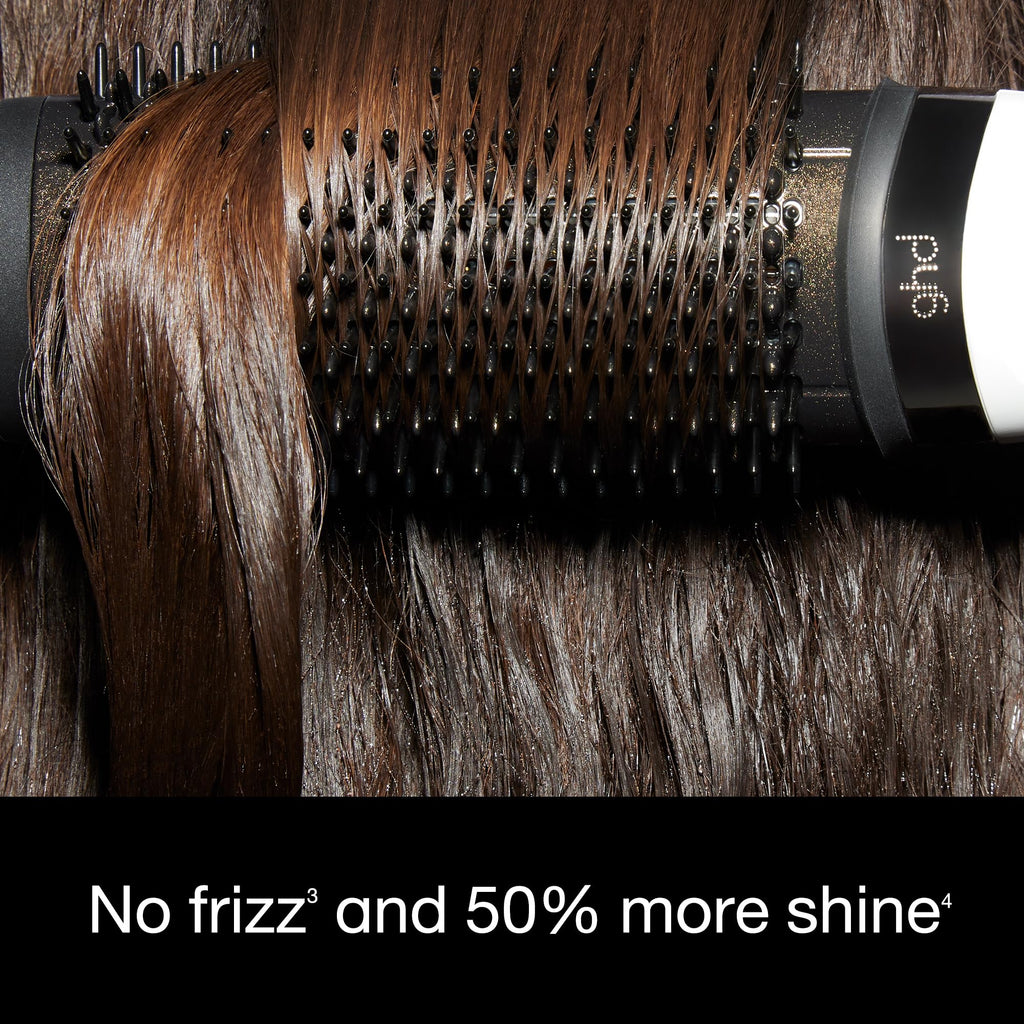 ghd Duet Style Hot Air Styler - Wet to Dry Hair Dryer Brush - White - No Heat Damage - All Hair Types - UK Plug - Very Good