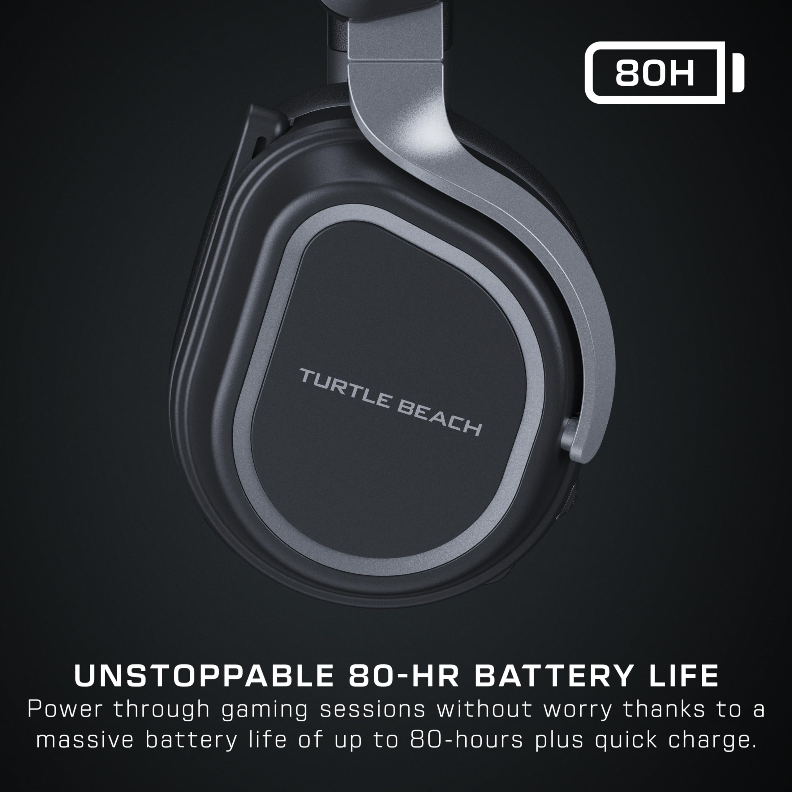 Turtle Beach Stealth 700 Wireless Gaming Headset - Black - Xbox Series X|S, Xbox One, PC, Mobile - 80hr Battery, Bluetooth - Like New