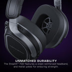 Turtle Beach Stealth 700 Wireless Gaming Headset - Black - Xbox Series X|S, Xbox One, PC, Mobile - 80hr Battery, Bluetooth - Like New