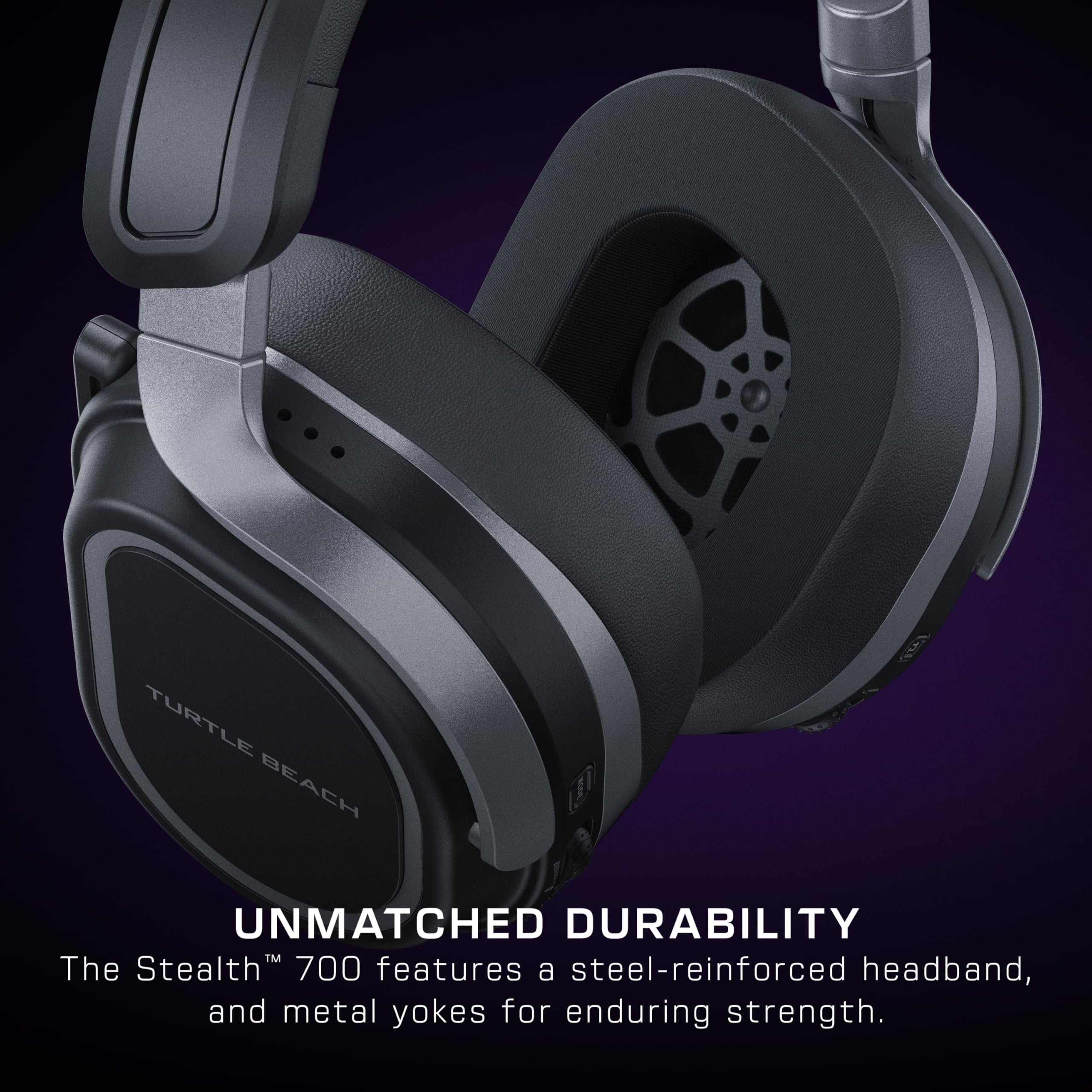 Turtle Beach Stealth 700 Wireless Gaming Headset - Black - Xbox Series X|S, Xbox One, PC, Mobile - 80hr Battery, Bluetooth - Like New