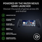 Razer Kishi V3 Mobile Gaming Controller for iPhone & Android - USB-C, Anti-Drift Sticks, Black - Like New